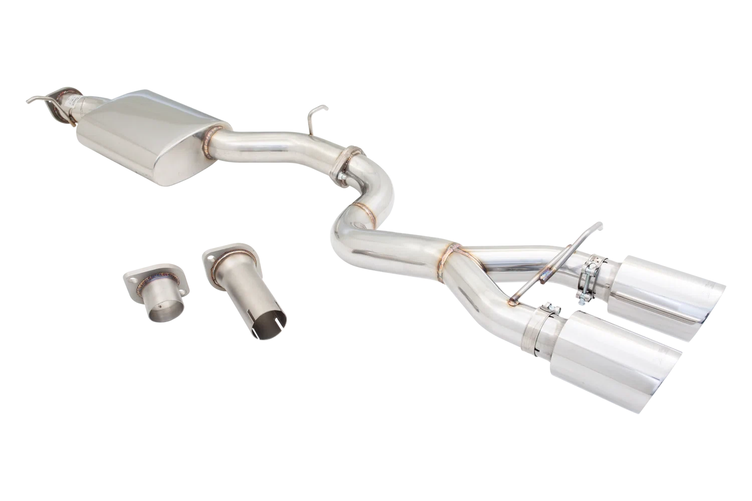 2005-2013 VW Golf R _ R32 Cat Back Exhaust System XForce ESVW07CS